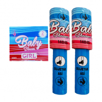 2 ANTORCHAS DE HUMO ROSA BABY SHOWER