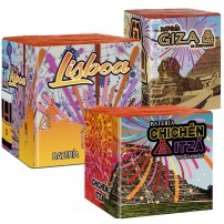 Pack ahorro GIZA + CHICHEN ITZA + LISBOA
