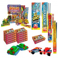 Pack ahorro todas las bengalas y bombetas